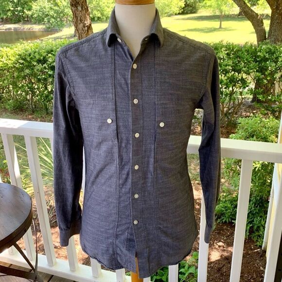 Reiss 1971 Vulture Casual Button Up Shirt. Small - Picture 3 of 11